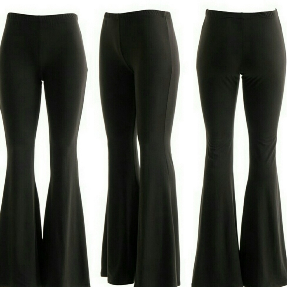 💜  XL & PLUS!  Ultra soft Jersey Flares